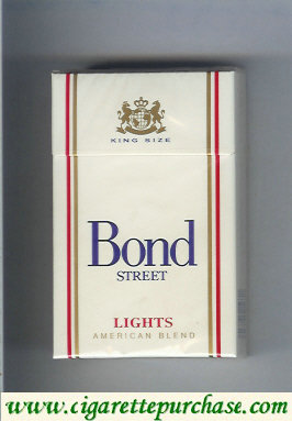 Bond Street cigarettes American Blend USA